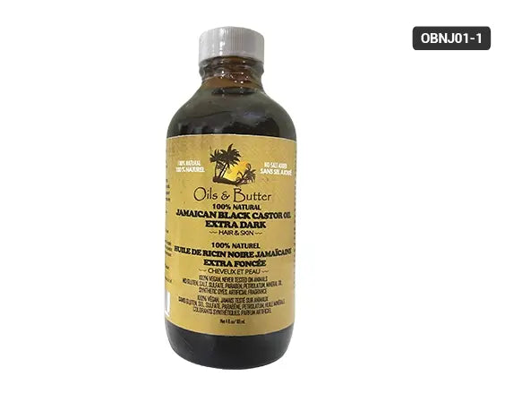 Oils & Butter 100% Natural Jamaican Black Castor Oil Extra Dark 118ml in Sri Lanka